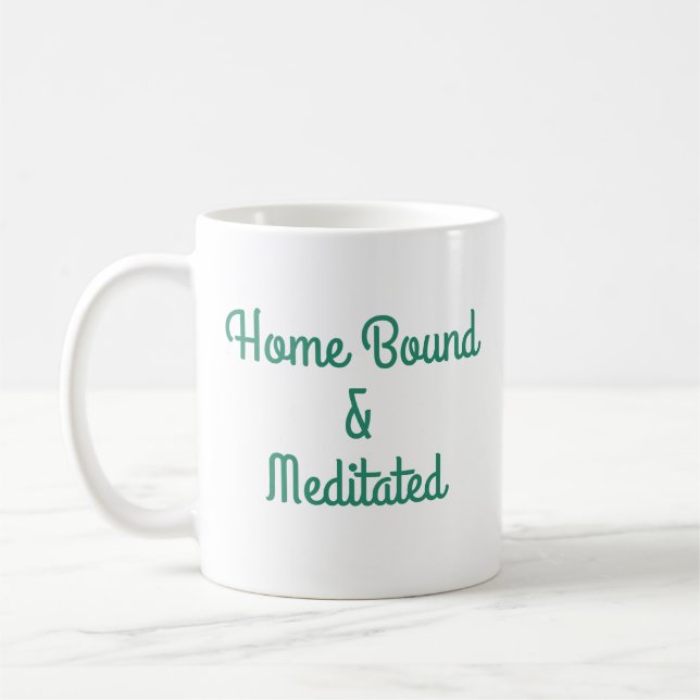 Mug À la maison & Médité (Gauche)