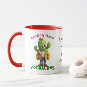 Mug A l'air pointu mochachos, amant cactus coutume