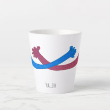 Mug à latte câlin... ish, ressentez l'amour à chaq