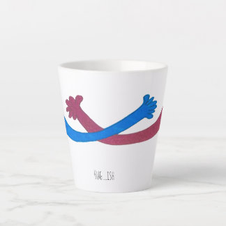 Mug à latte câlin... ish, ressentez l'amour à chaq