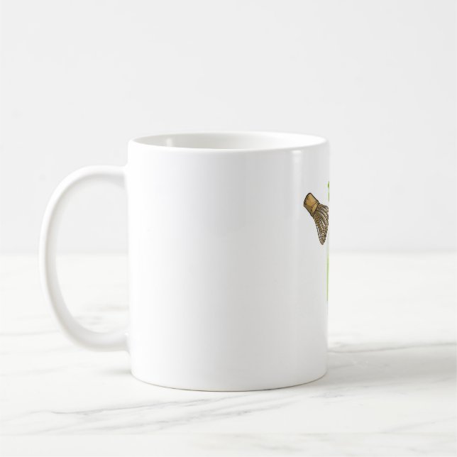 Mug à latte matcha mignon (Gauche)