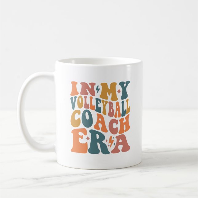 Mug À l'ère de mon entraîneur de volleyball (Gauche)
