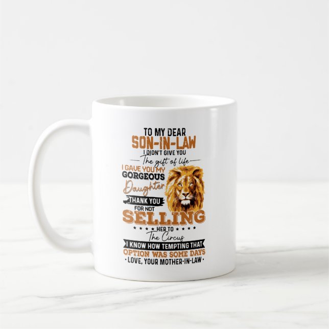 Mug À mon cher gendre (Gauche)