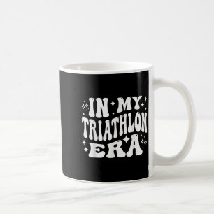 Mug À mon ère de triathlon drôle nage vélo course athl