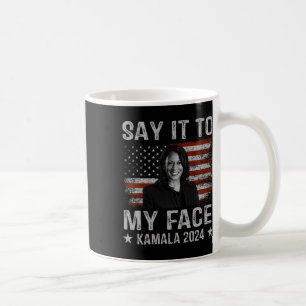 Mug À Mon Visage Kamala Harris Pour Président 2024 1