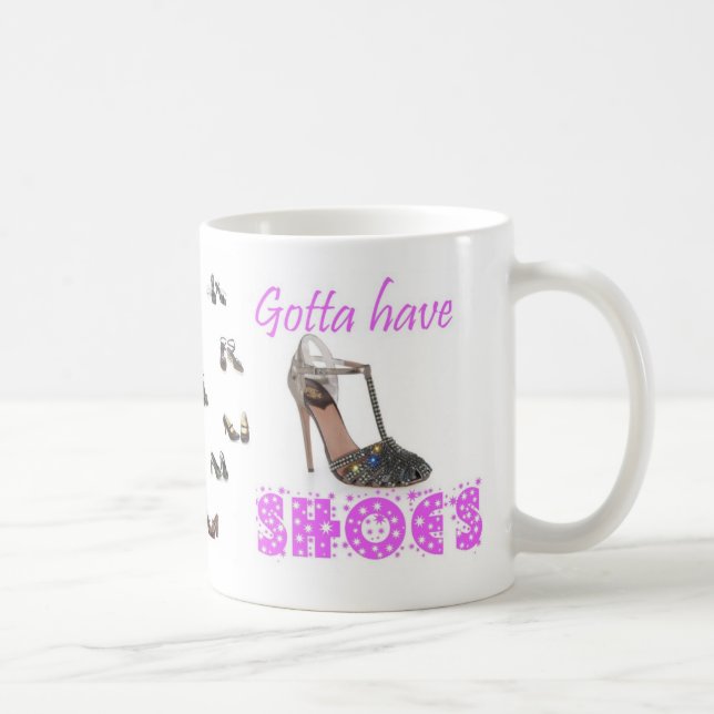 Mug A obtenu d'avoir des chaussures (Droite)