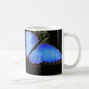 Mug à papillon bleu