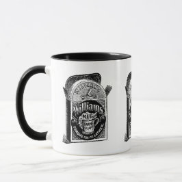 Mug à raser classique d'un homme
