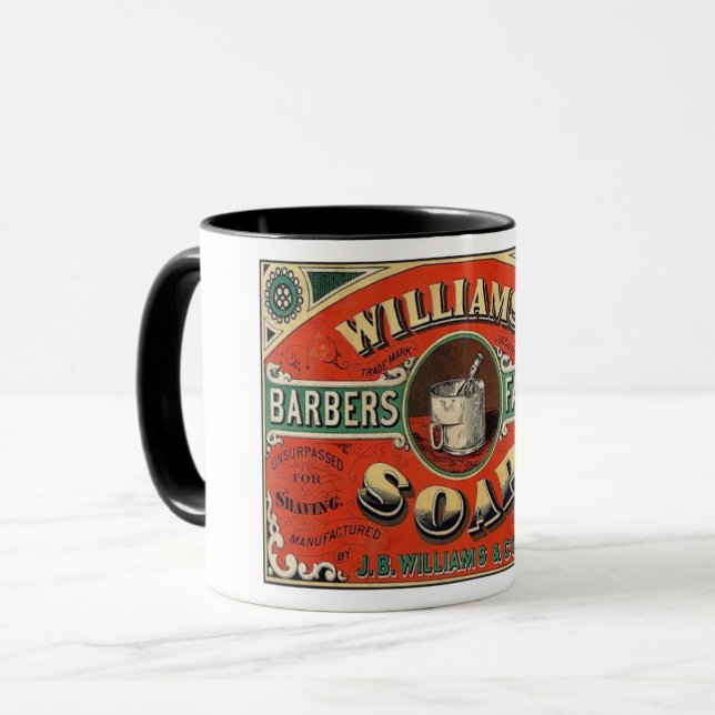 Mug à raser classique d'un homme (Devant gauche)