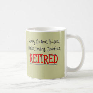 Mug "A RETIRÉ heureux, insouciant, détendent"… dr