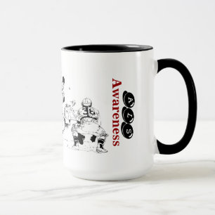 Mug à sonnerie pour la sensibilisation à la SLA