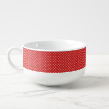 Elégant Motif blanc rouge Belle