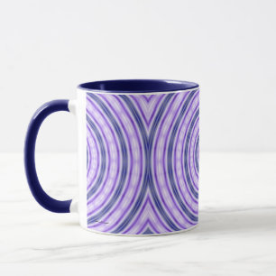 Mug à spirale violette