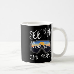 Mug À Sun Peaks Vacation Ski Goggings