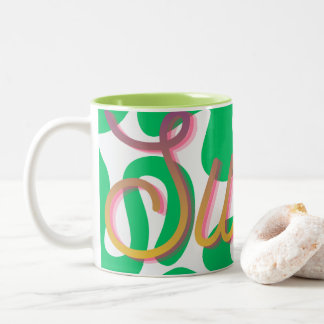 Mug à typographie douce