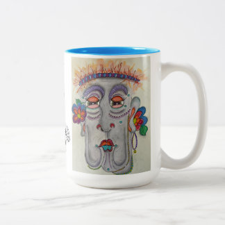 Mug à visage lunaire