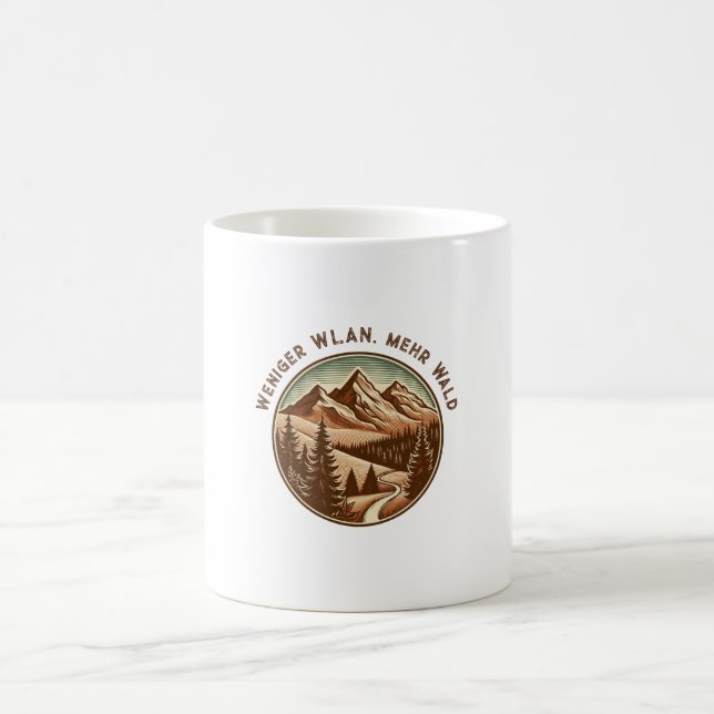 Mug Ab in die Berge - Natur & Wanderlust (Centre)