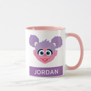 Mug Abby Cadabby   Face de fleurs   Ajouter Votre Nom