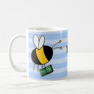 Mug abeille de travailleur - banquier