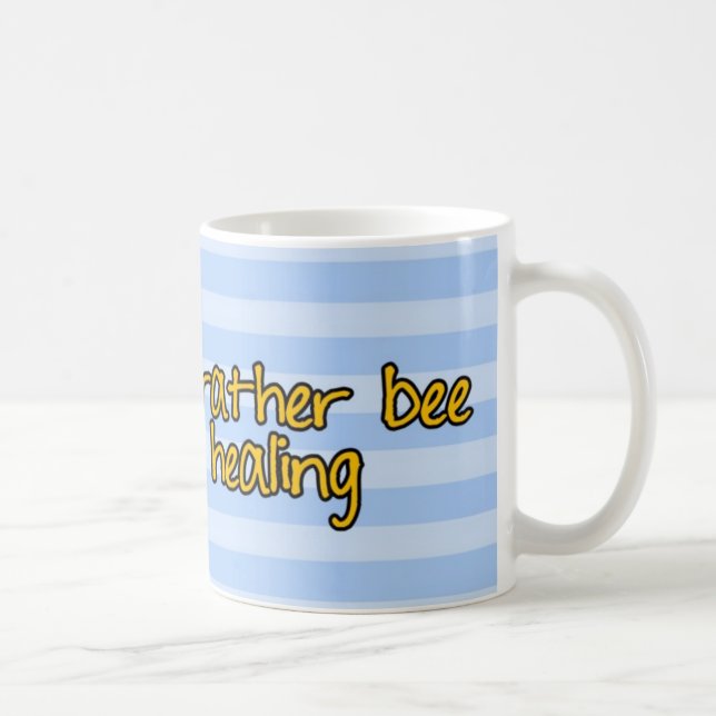 Mug abeille de travailleur - docteur (Droite)