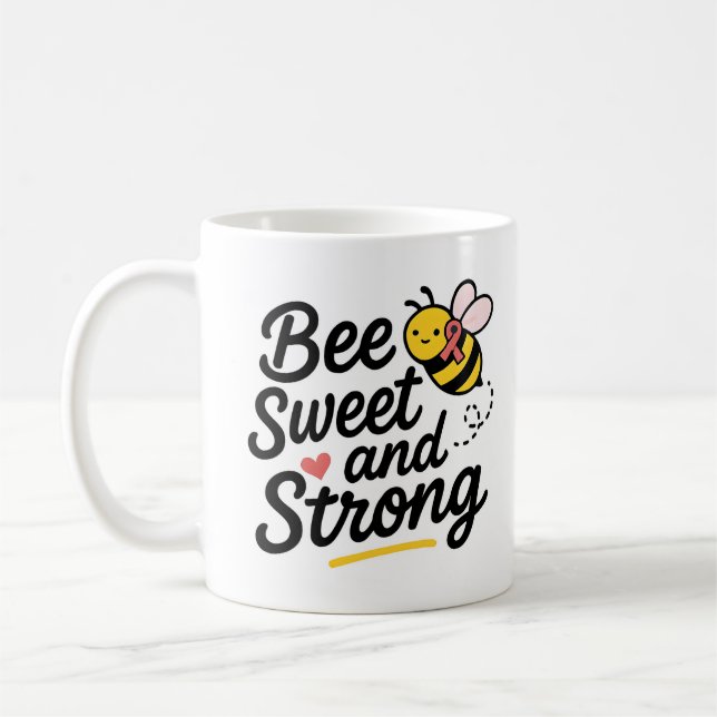 Mug Abeille douce et forte (Gauche)
