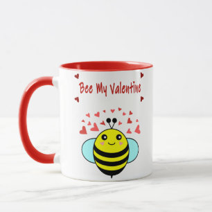 Mug Abeille Ma Saint-Valentin - Abeille Mignonne Saint