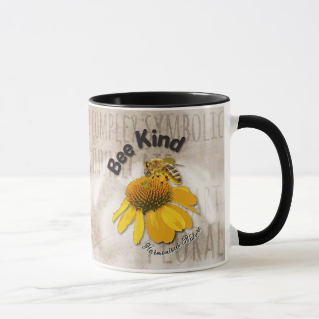 Mug Abeille - Nature Harmonieuse (Droite)