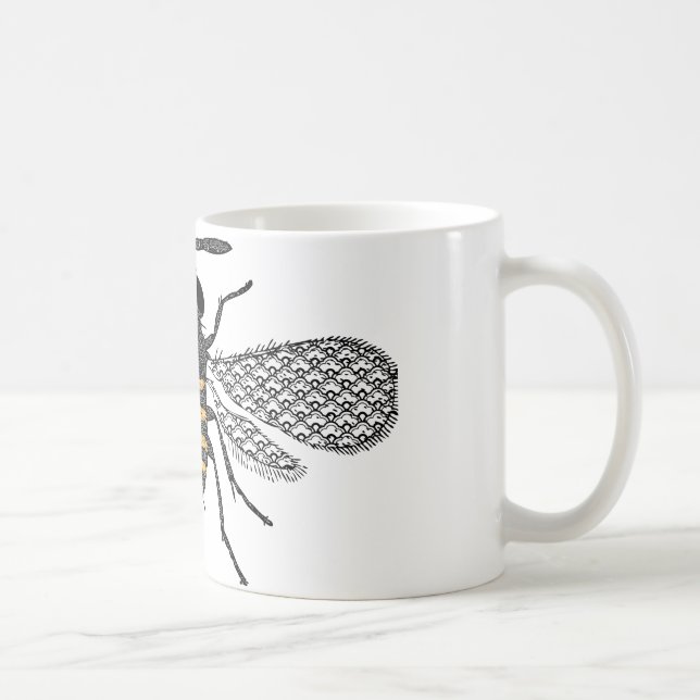 Mug Abeille vintage (Droite)