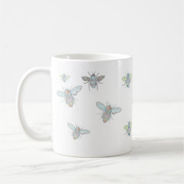 Mug Abeilles à bosses aléatoires