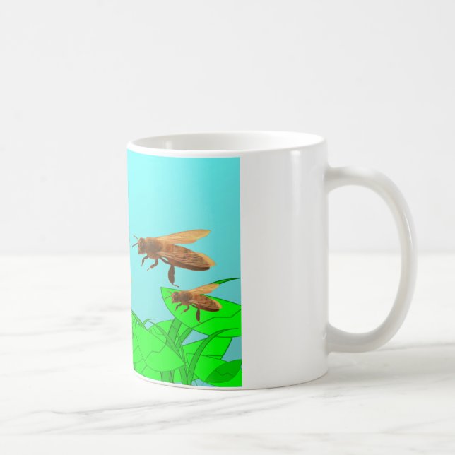 Mug Abeilles de trois (Droite)