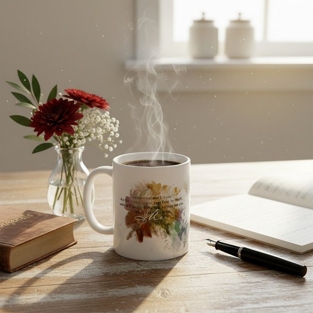 Mug Abide en moi (Créateur téléchargé)