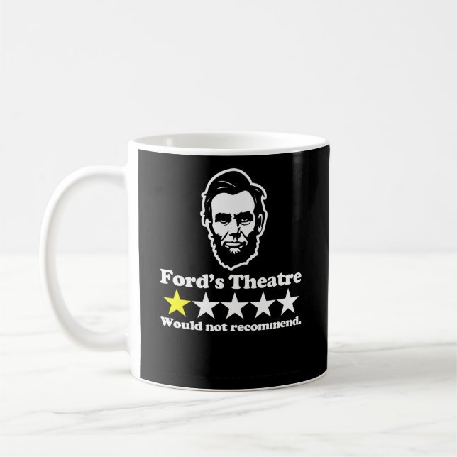 Mug Abraham Lincoln La Revue Théâtrale De Ford Dit His (Gauche)