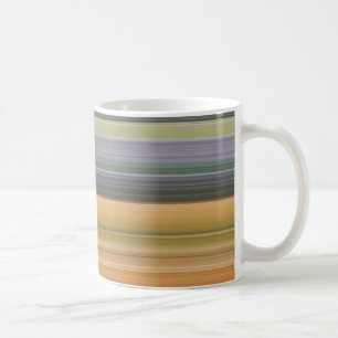 Mug Abstract #1: Yellow and grey