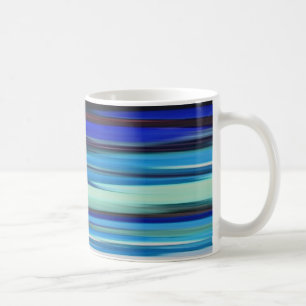 Mug Abstract #2: Blue blur