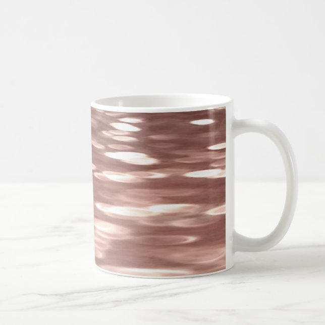 Mug Abstract #3: Copper Rose Gold (Droite)