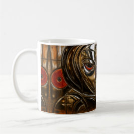 Mug Abstract Face Bronze