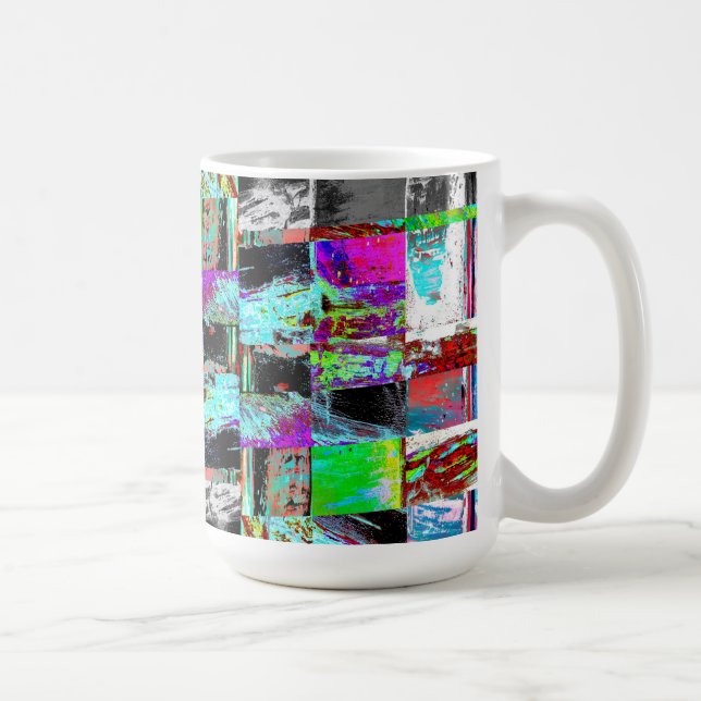 Mug – Abstract Grid (Droite)