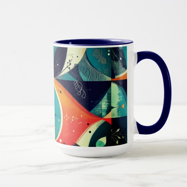 Mug abstraction graphique (Droite)