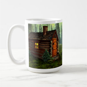 Mug Abstrait Cabine de chasse à la petite chasse