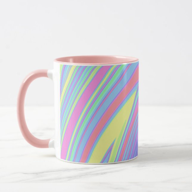 Mug Abstrait Coloré (Gauche)