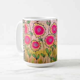 Mug Abstrait floral 16