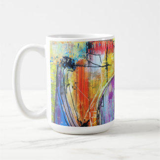 Mug Abstrait Géométrique Coloré