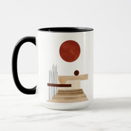 Mug Abstrait géométrique moderne