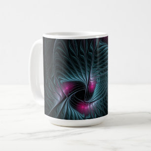 Mug Abstrait Imaginaire coloré fractal