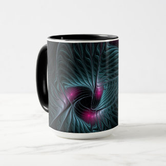 Mug Abstrait Imaginaire coloré fractal