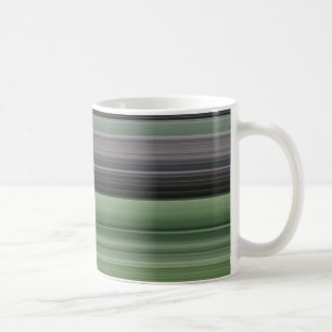 Mug Abstrait n° 1 : vert olive et gris