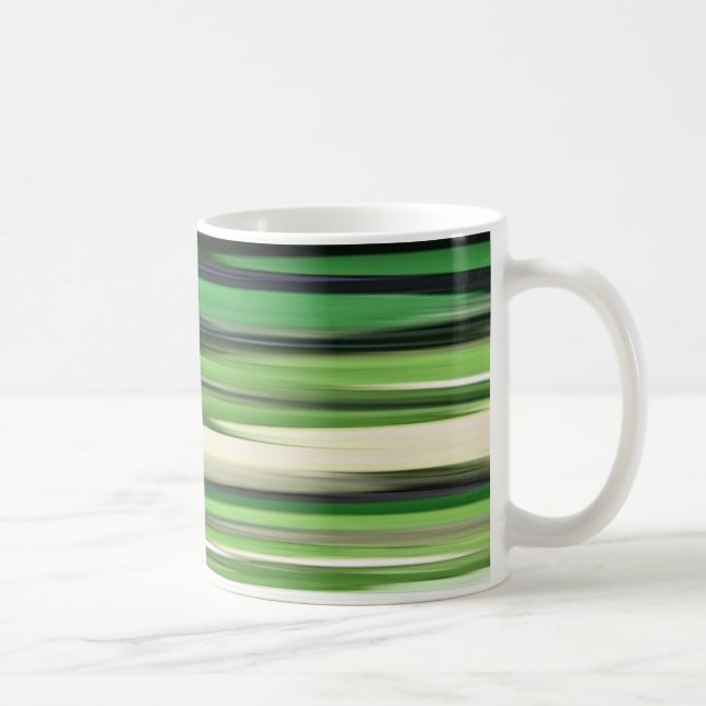Mug Abstrait n° 2 : Flou vert (Droite)