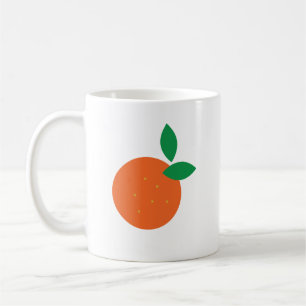 Mug Abstrait orange