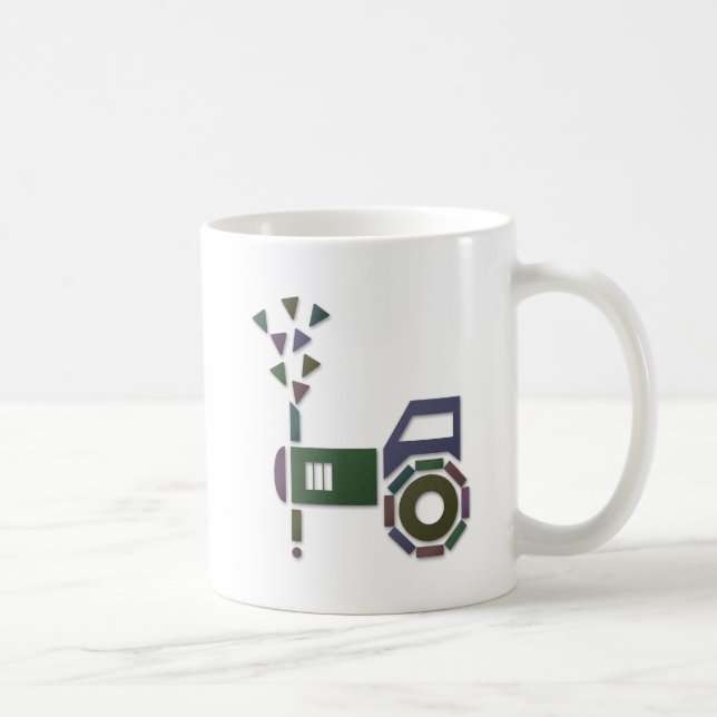 Mug Abstrait ou - (Droite)