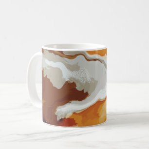 Mug Abstrait Pastel Paint Fox Tail Edition
